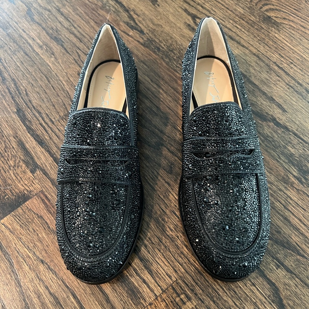 Betsey Johnson Black SB-Aron Loafers